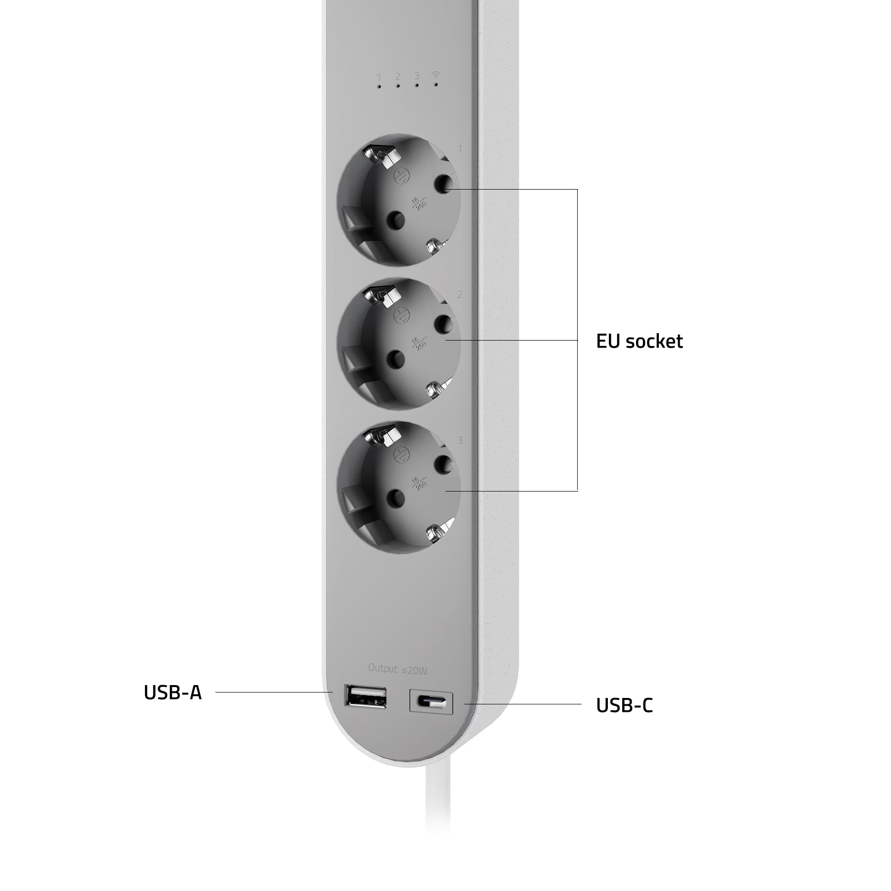 hombli-smart-powerstrip-steckdosenleiste-eu-mit-usb-strommessung image 7