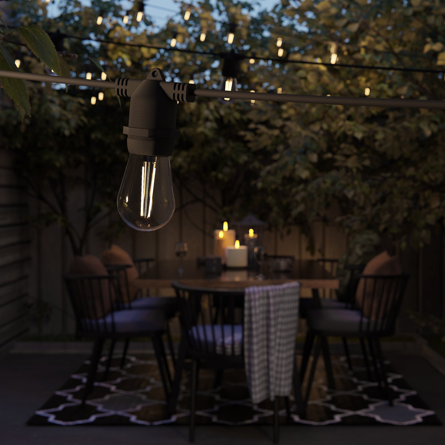 hombli-outdoor-string-light-extension-5m-warmwei-ip65 image 2