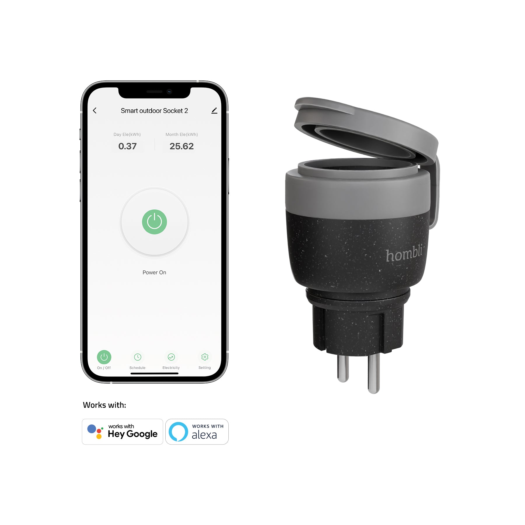 hombli-outdoor-smart-steckdose-socket-2-eu-wetterfest image 3