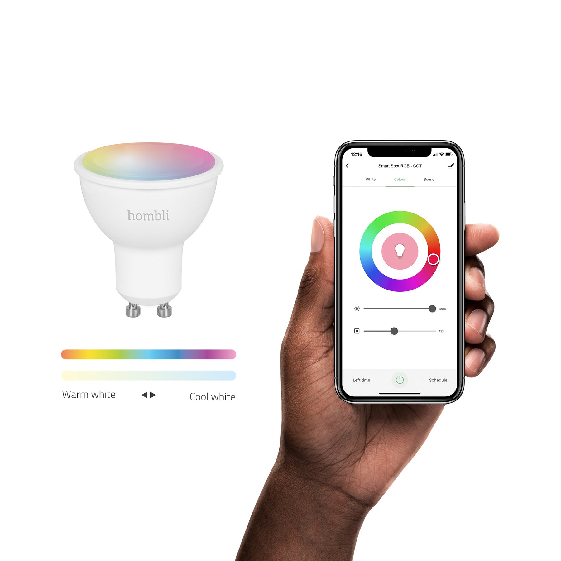 hombli-ambiance-smart-spot-gu10-led-rgb-cct-promo-pack-4-5w image 6