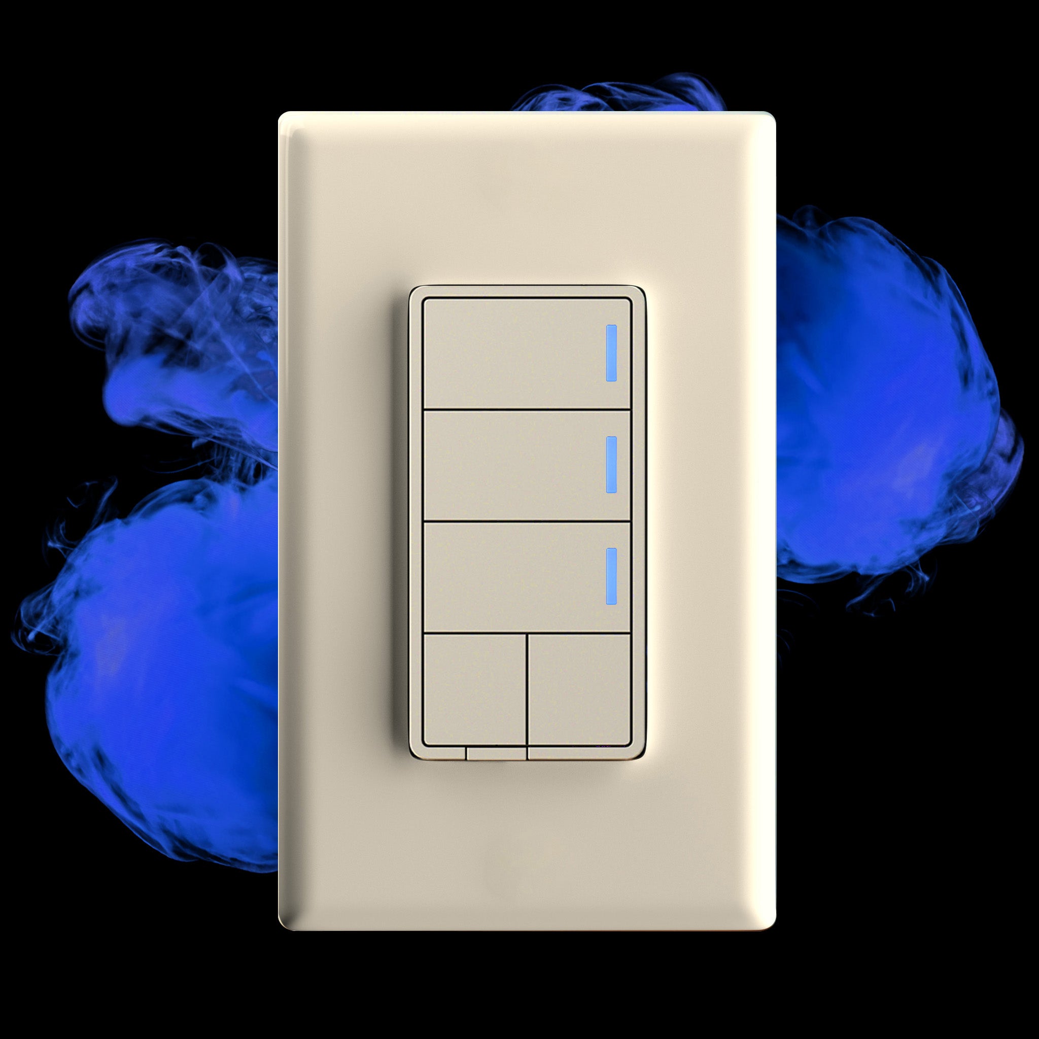 inovelli-blue-series-button-controller-dimmer-schalter-wei-single image 2