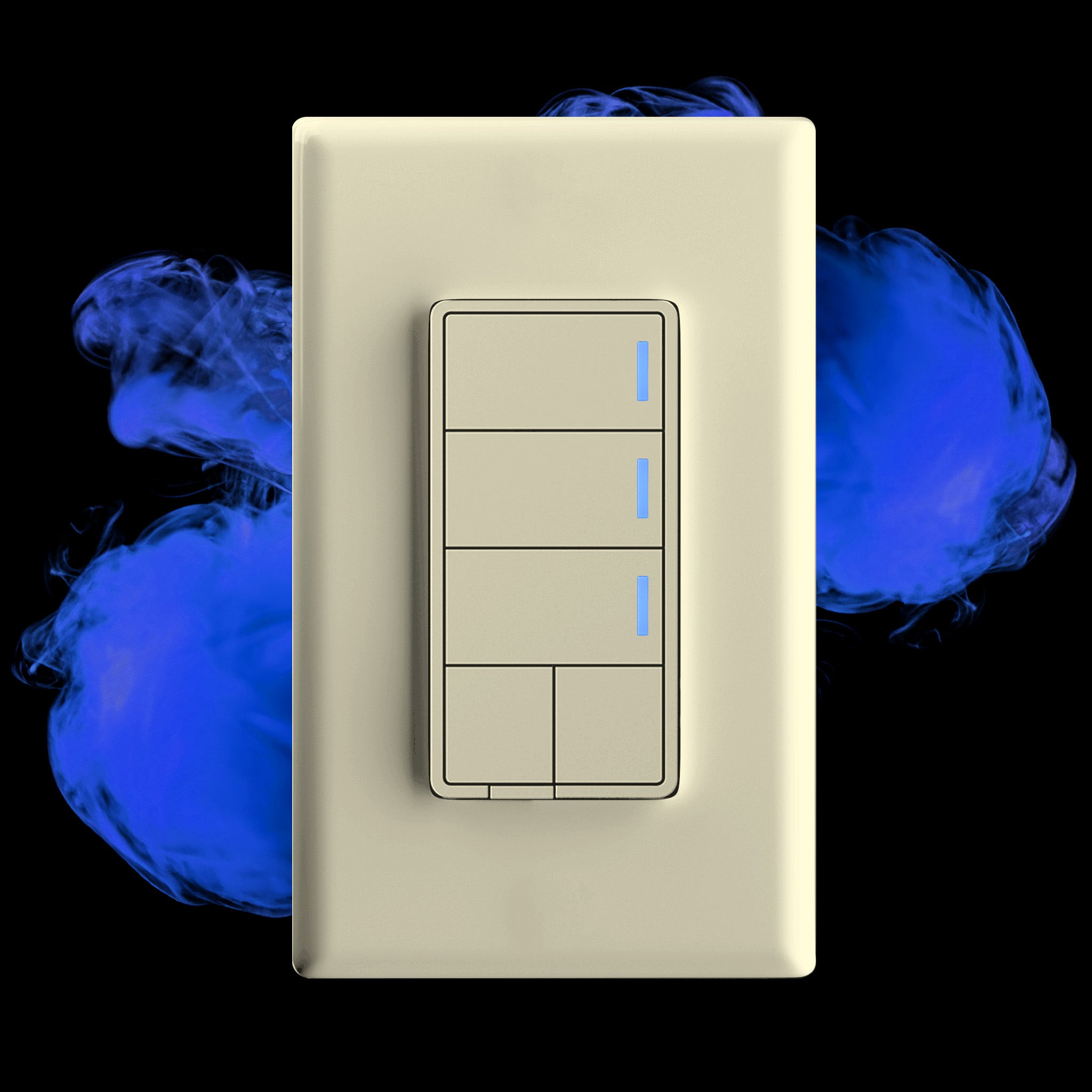 inovelli-blue-series-button-controller-dimmer-schalter-wei-single image 3