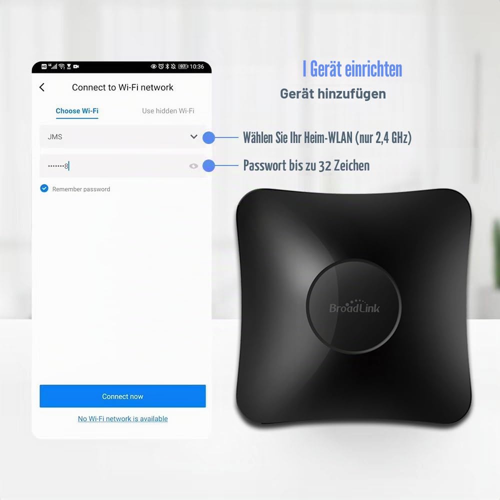 broadlink-universal-remote-rm4-pro-hub-ir-rf-wlan image 3