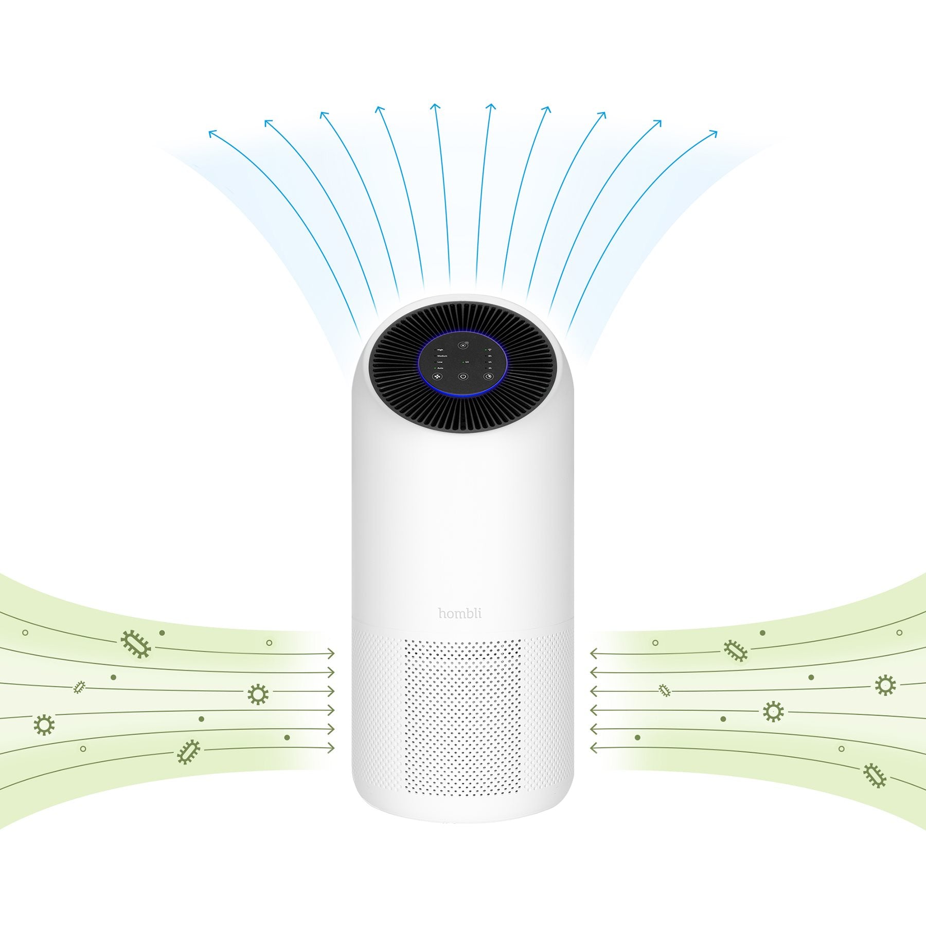 hombli-smart-air-purifier-xl-luftreiniger-hepa-uv-c-75m image 6