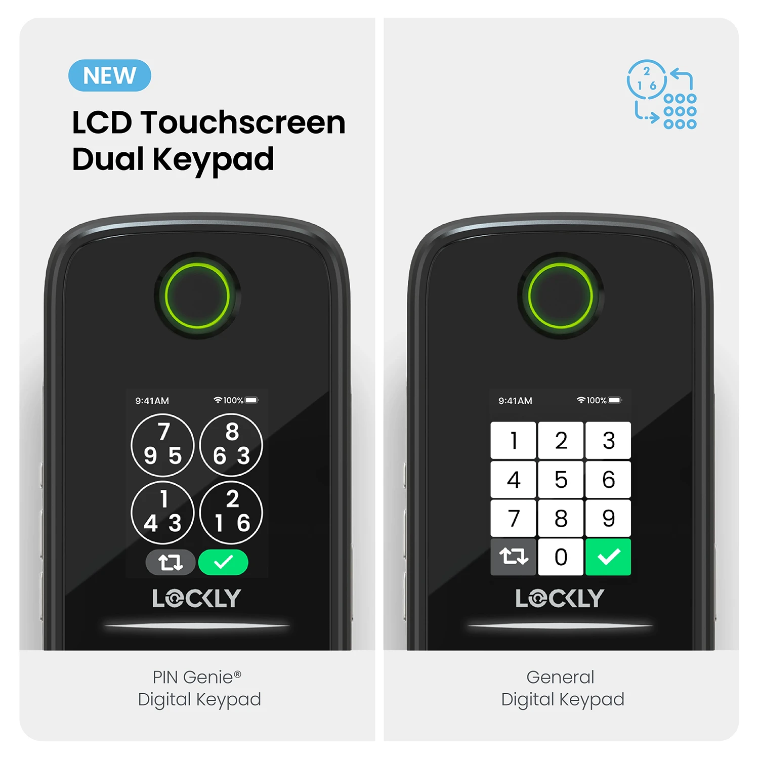 lockly-secure-pro-latch-smart-lock-dual-keypad-matt-schwarz image 5
