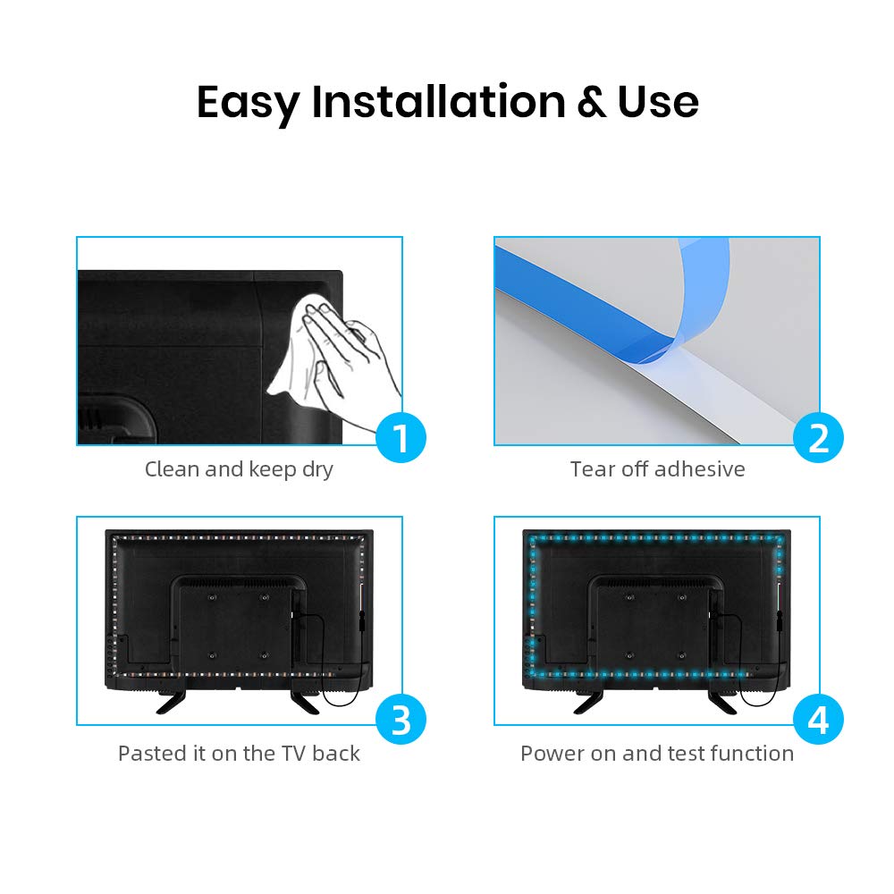 broadlink-smart-lighting-tv-led-streifen-3-m-rgb-mit-fernbedienung image 5