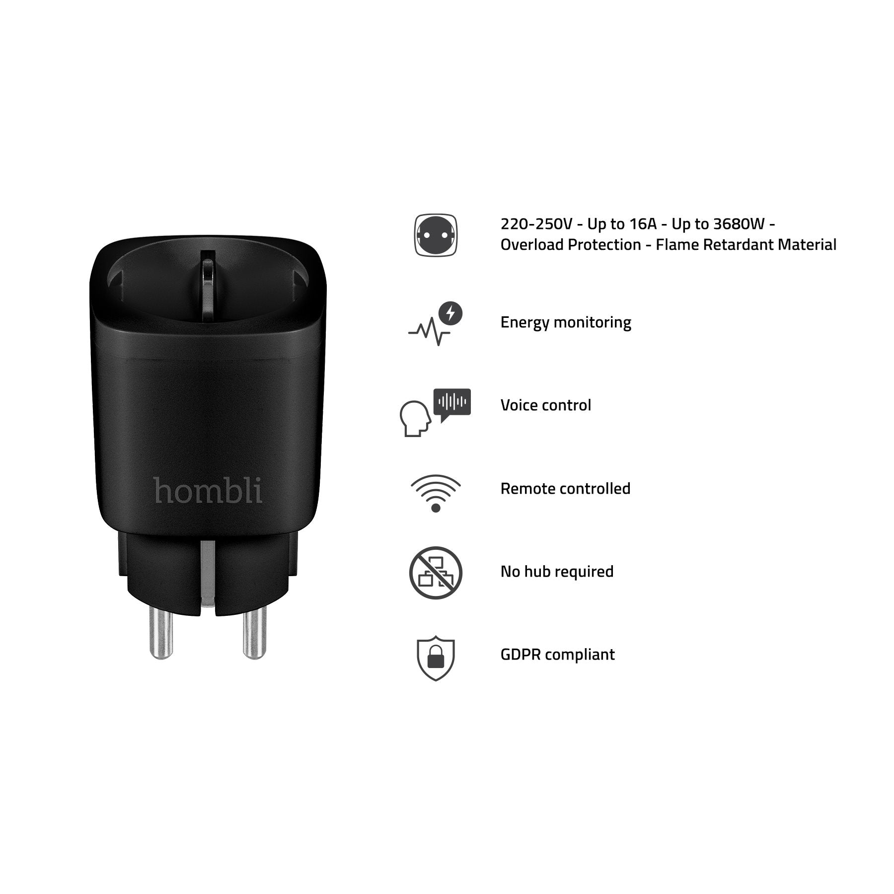 hombli-smart-socket-eu-wlan-steckdose-wei-mit-energiemessung image 4