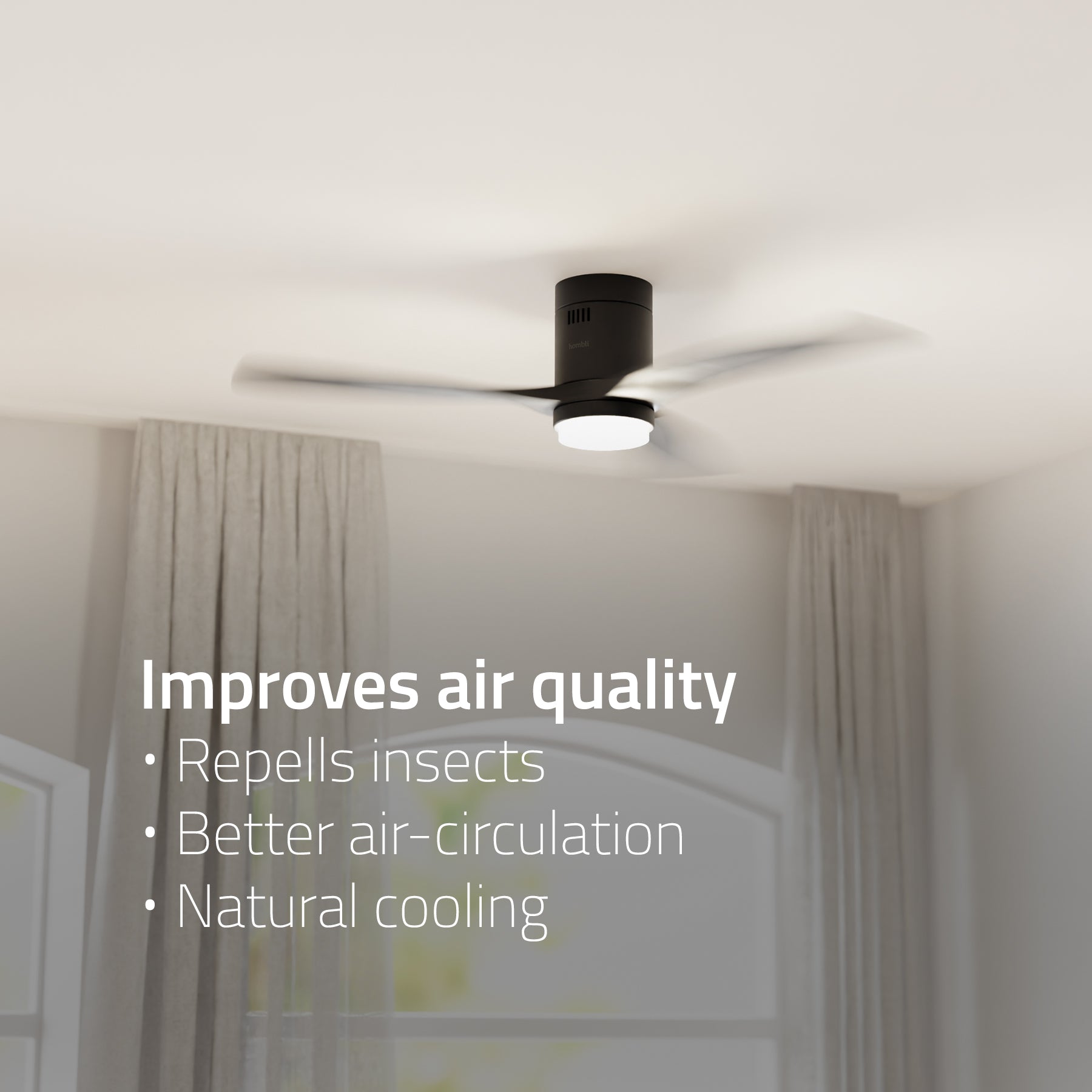 hombli-ambiance-deckenventilator-mit-licht-schwarz-holz image 3