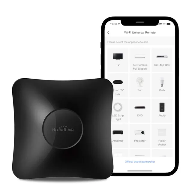 broadlink-universal-remote-rm4-pro-hub-ir-rf-wlan image 1