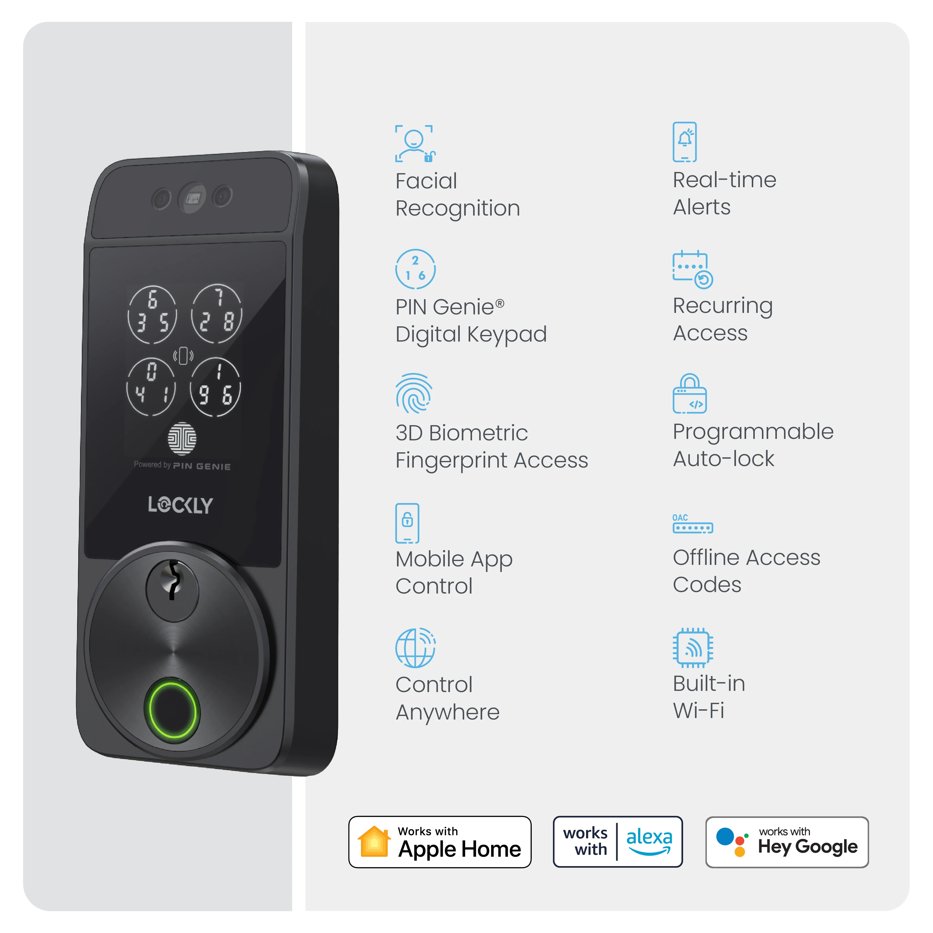 lockly-visage-zeno-series-smart-lock-gesichtserkennung-satin-nickel image 6