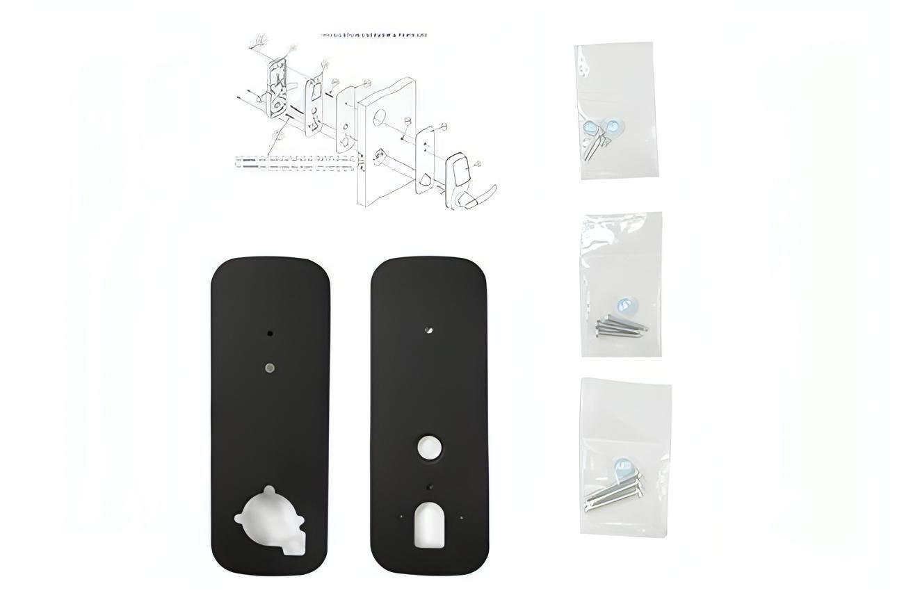 lockly-deadbolt-abdeckplatte-schloss-blende-latch-satin-nickel image 8