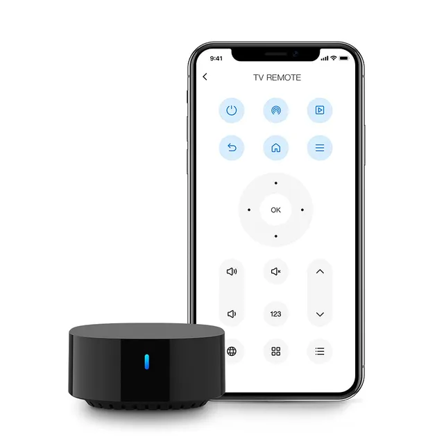 broadlink-universal-remote-rm4-tv-mate-ir-fernbedienung-alexa image 1