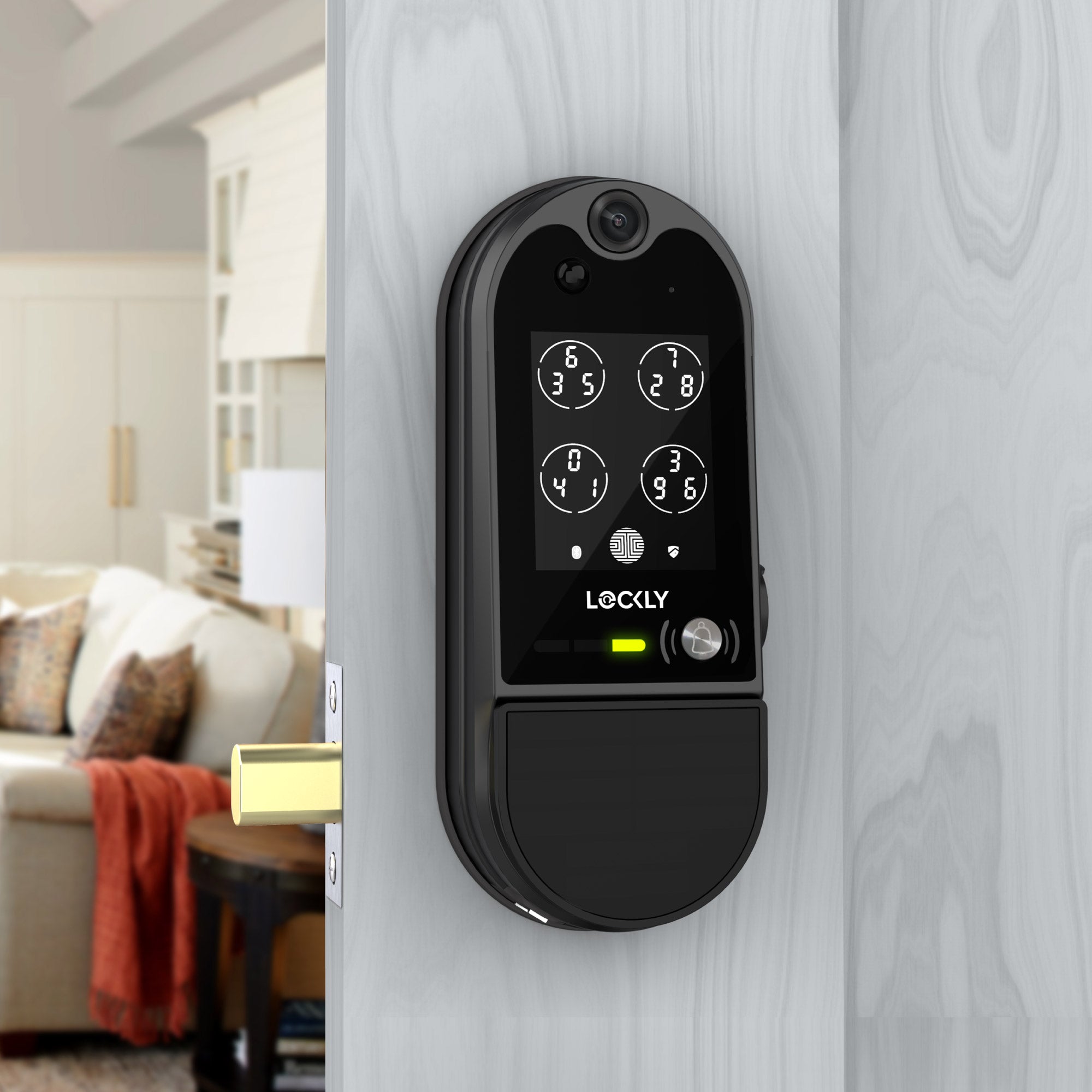 lockly-vision-elite-video-smart-lock-kamera-satin-nickel image 2