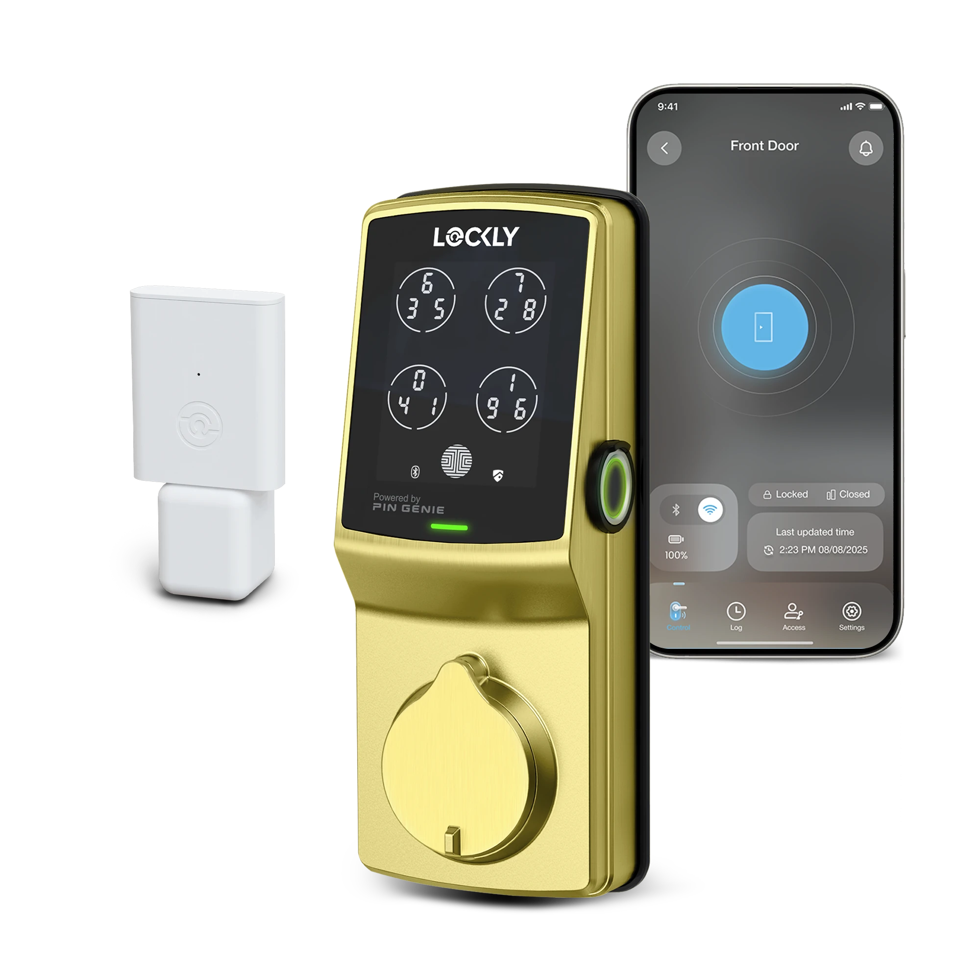 lockly-secure-pro-smart-schloss-secure-series-wlan-riegel-falle image 1