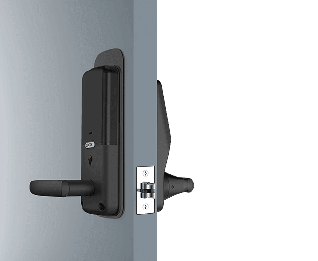 lockly-deadbolt-abdeckplatte-schloss-blende-latch-satin-nickel image 7