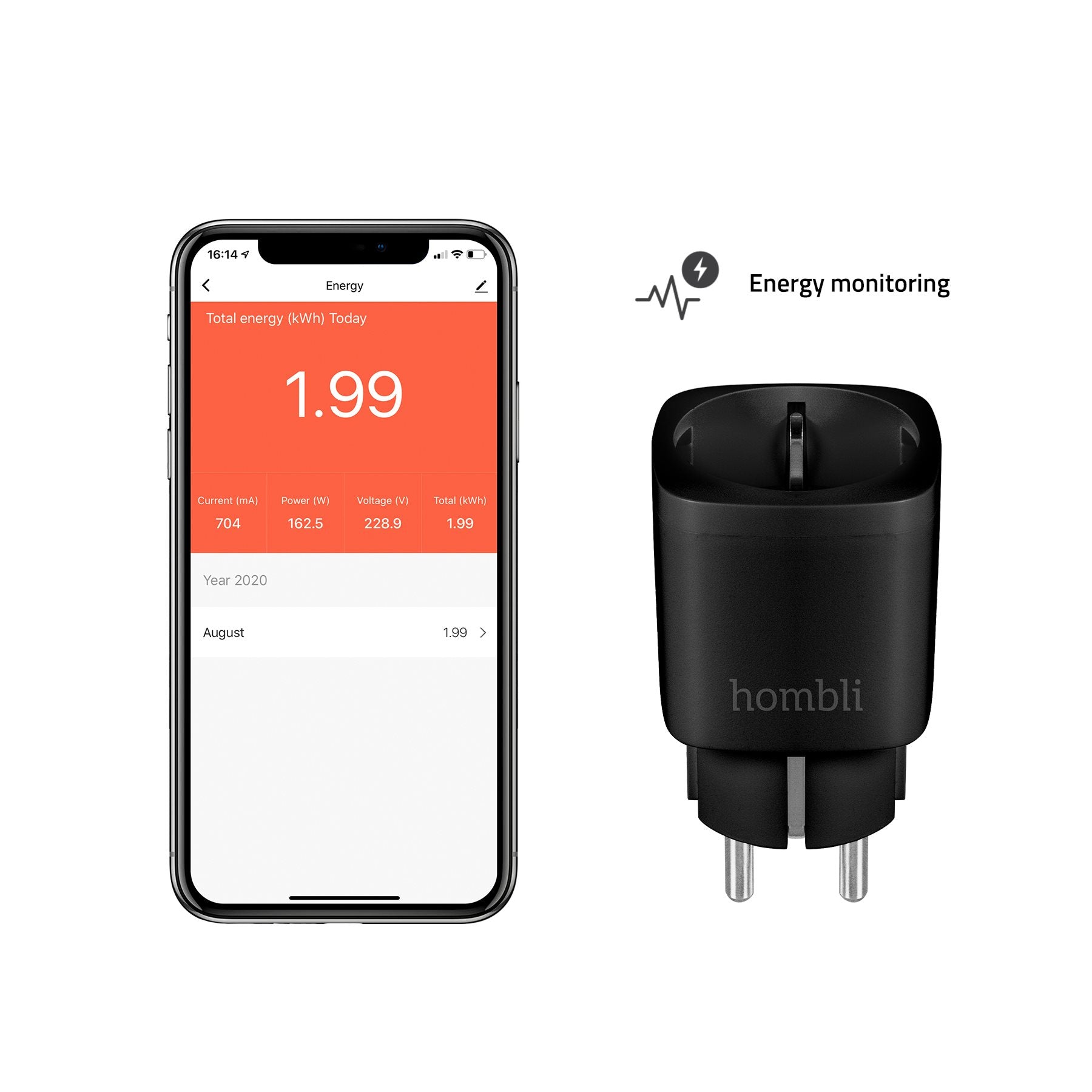 hombli-smart-socket-promo-pack-2-1-steckdose-wei-mit-messung image 8
