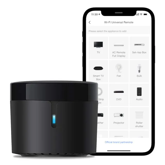 broadlink-universal-remote-rm4-mini-ir-fernbedienung-wlan-hub image 1