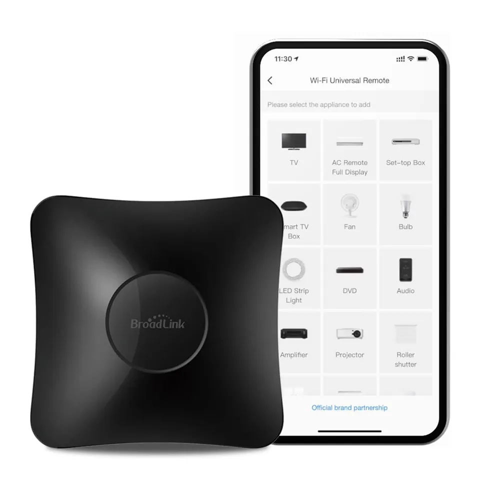 broadlink-universal-remote-rm4-pro-all-in-one-hub-wlan image 1