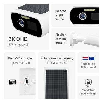 hombli-solar-cam-2k-berwachungskamera-solar-schwarz-ip66-2 image 2