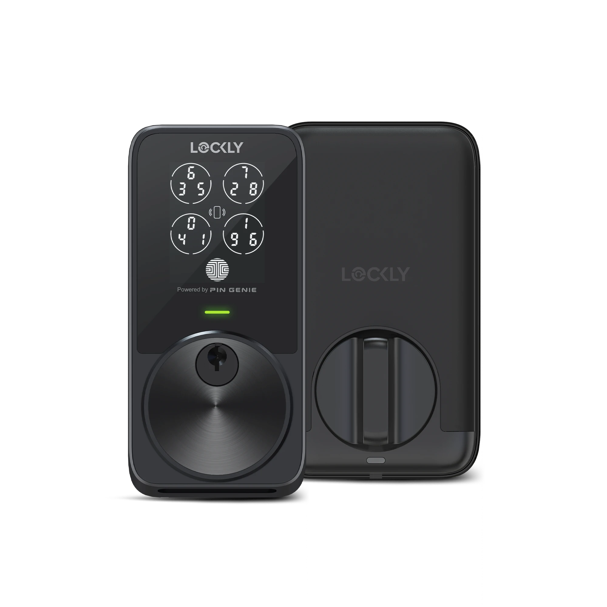 lockly-zeno-pin-genie-pro-t-rschloss-deadbolt-mattschwarz-apple-home-key image 3