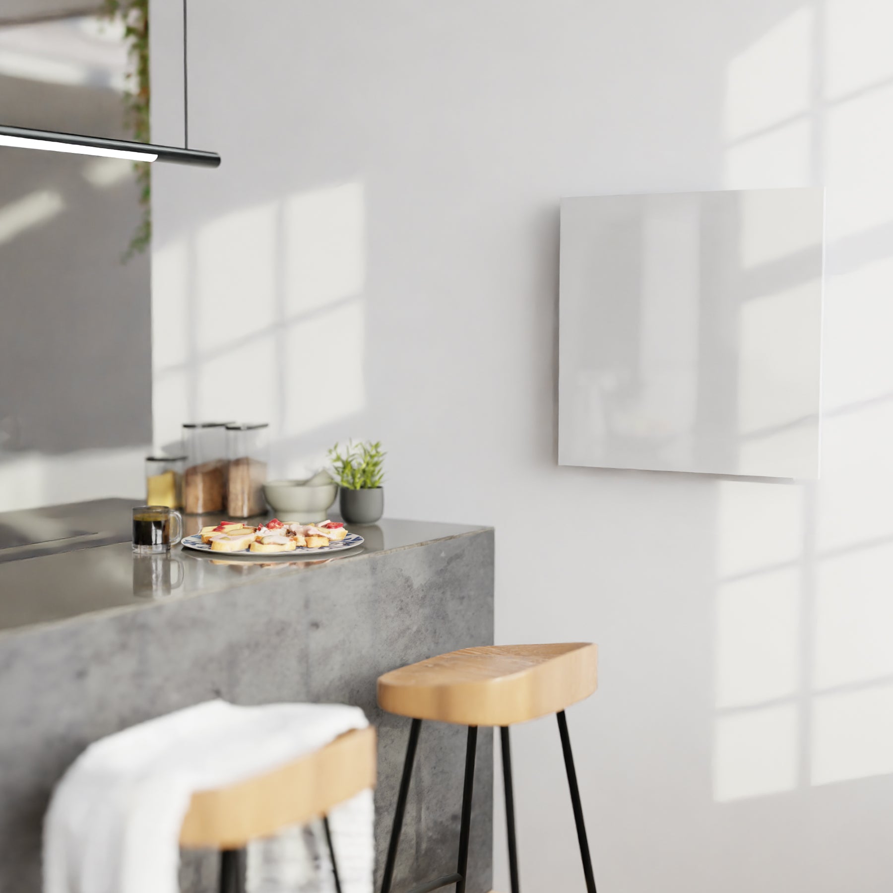 hombli-smart-infrared-panel-heater-400w-white-glass-heizpaneel-2 image 5