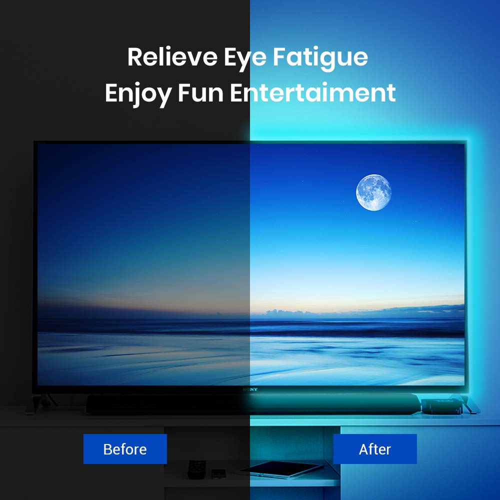broadlink-smart-lighting-tv-led-streifen-3-m-rgb-mit-fernbedienung image 2