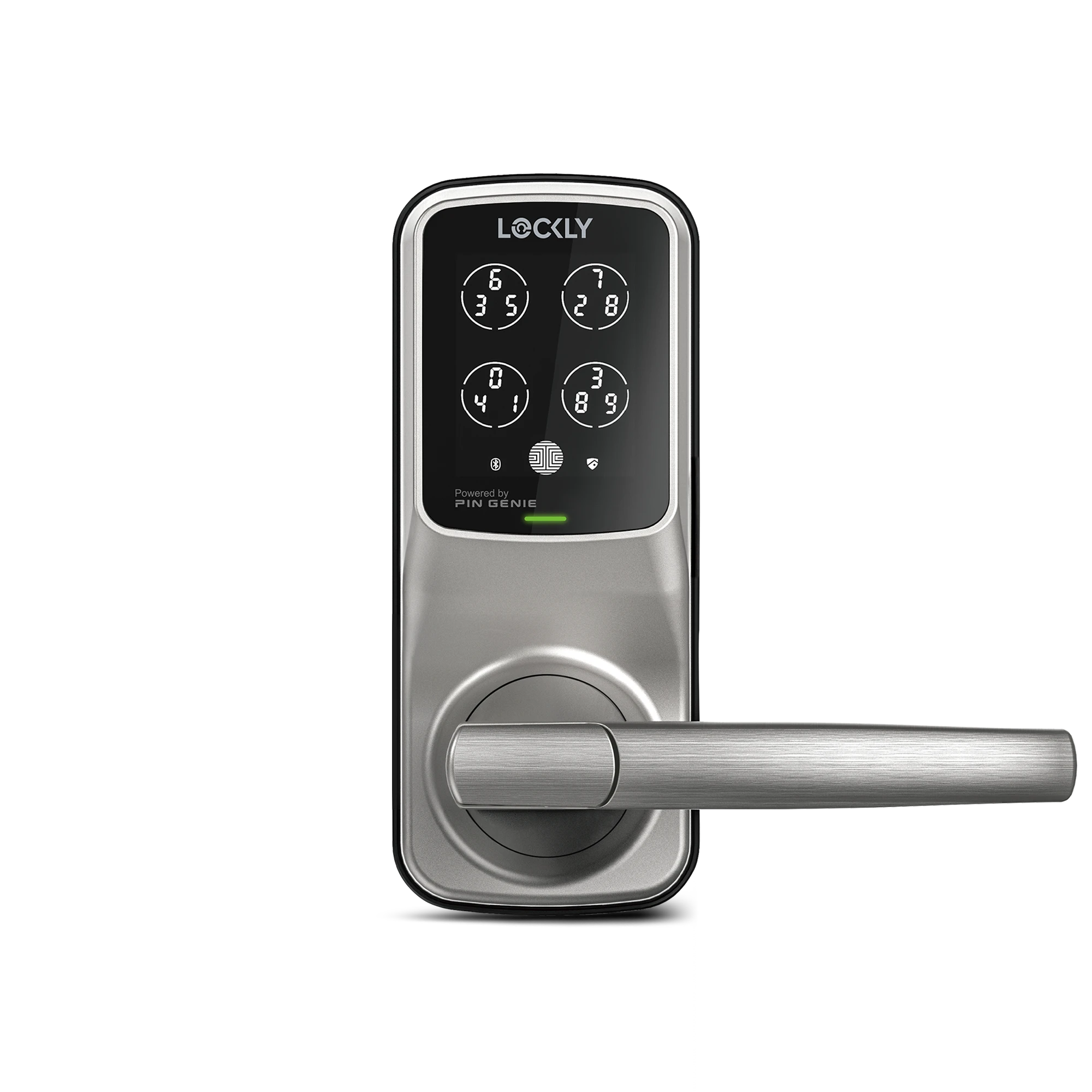 lockly-model-6s-smart-schloss-pin-falle-satin-nickel image 3