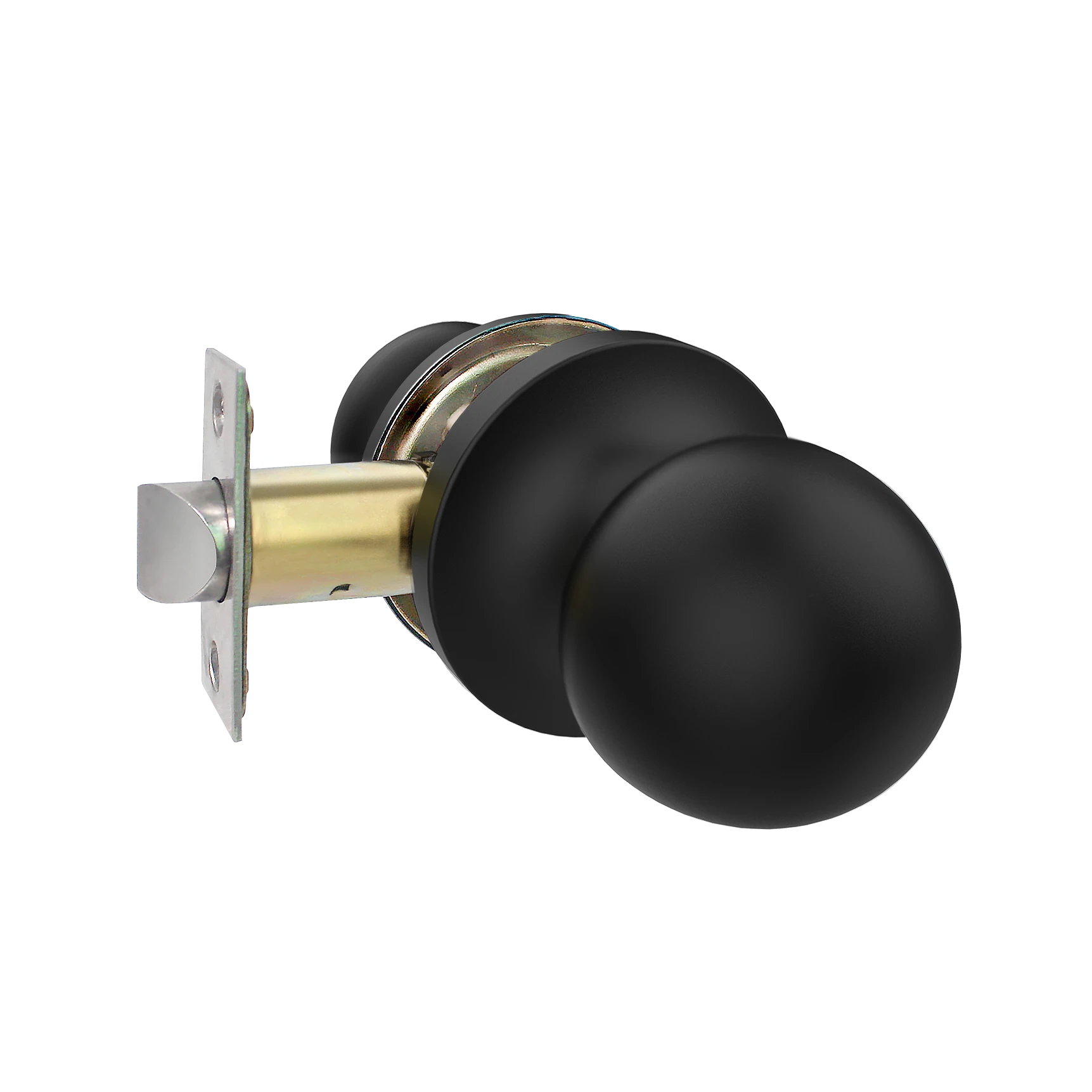 lockly-doorknob-t-rknauf-t-rgriff-mattschwarz image 1
