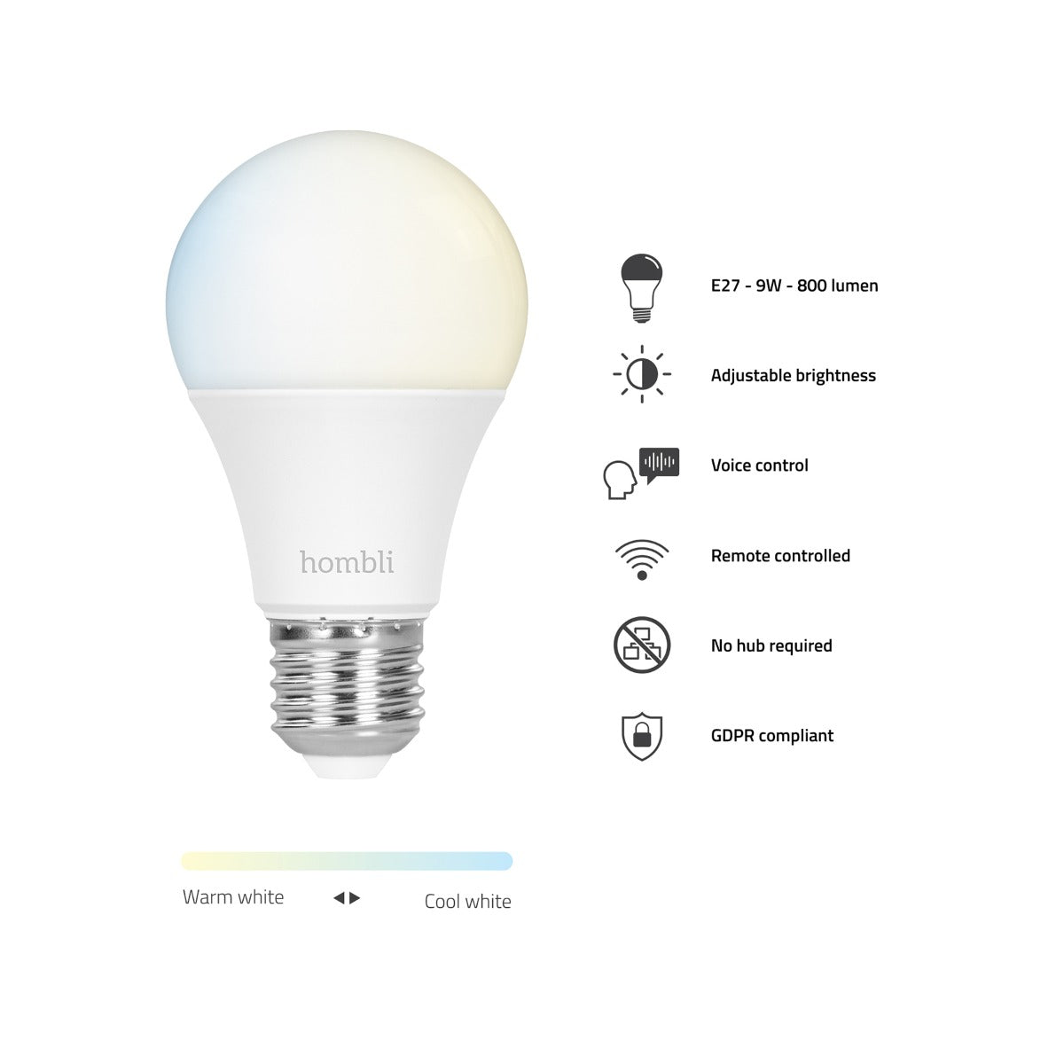 hombli-smart-bulb-e27-rgb-led-lampe-2er-pack-dimmbar image 4