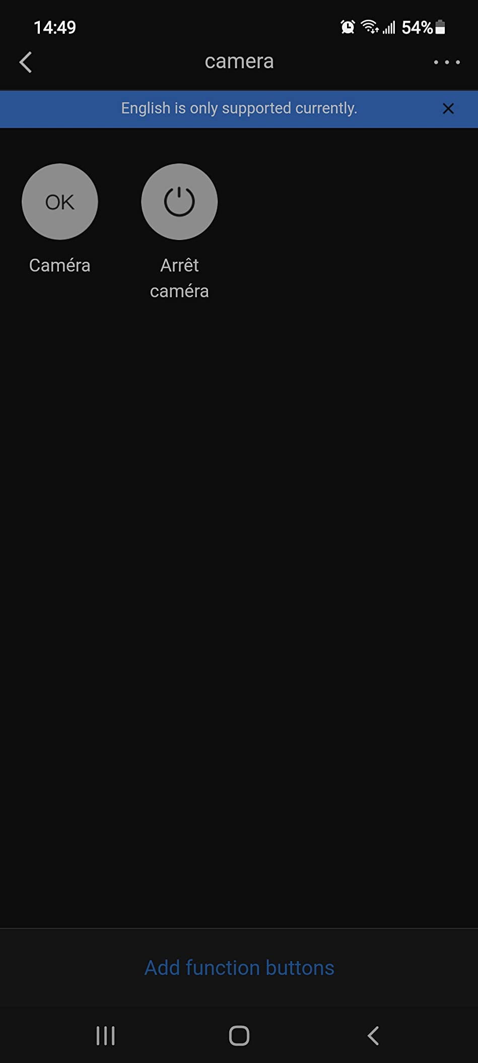 App gewöhnungsbedürftig