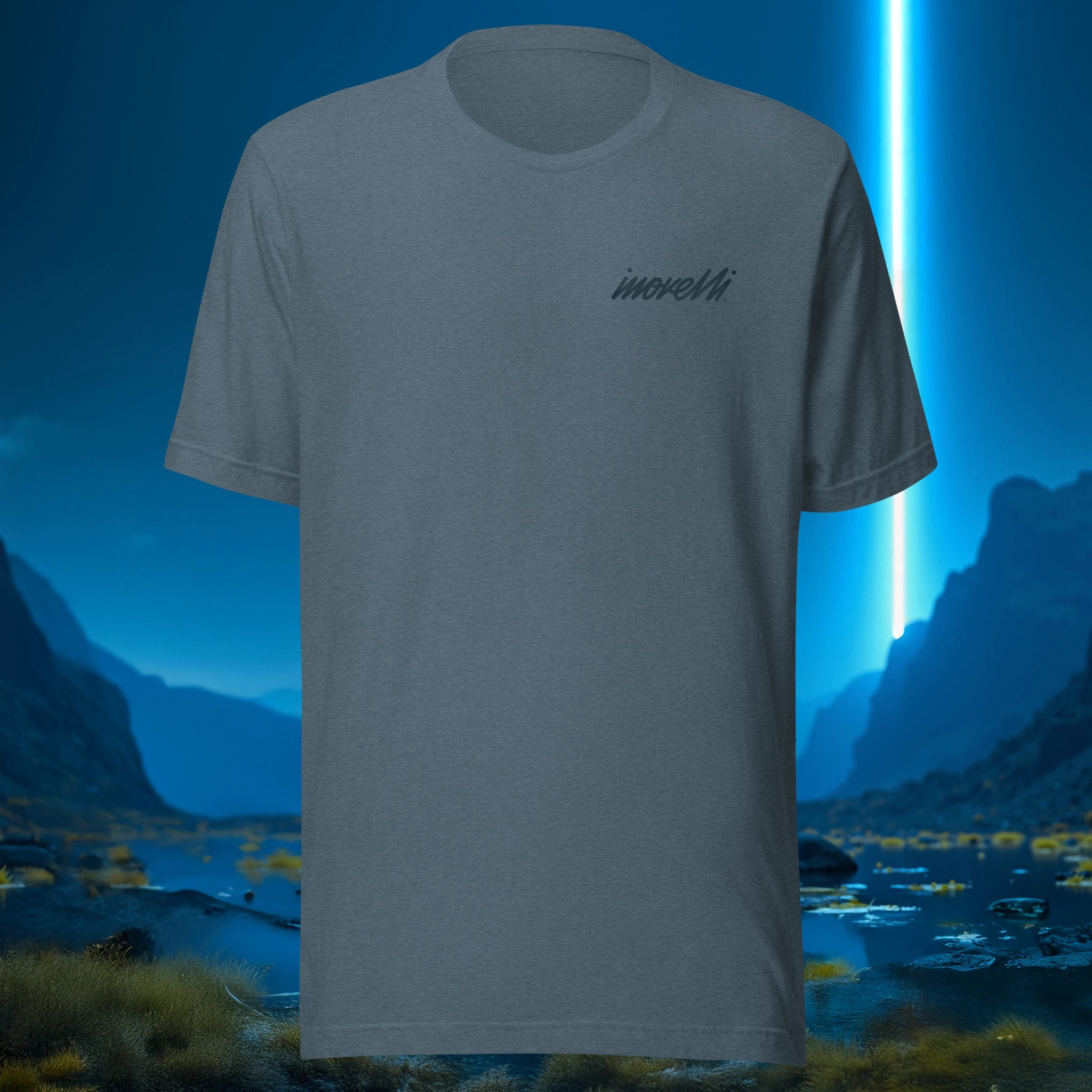 inovelli-blue-series-t-shirt-heather-deep-teal-l-baumwolle-retro image 8