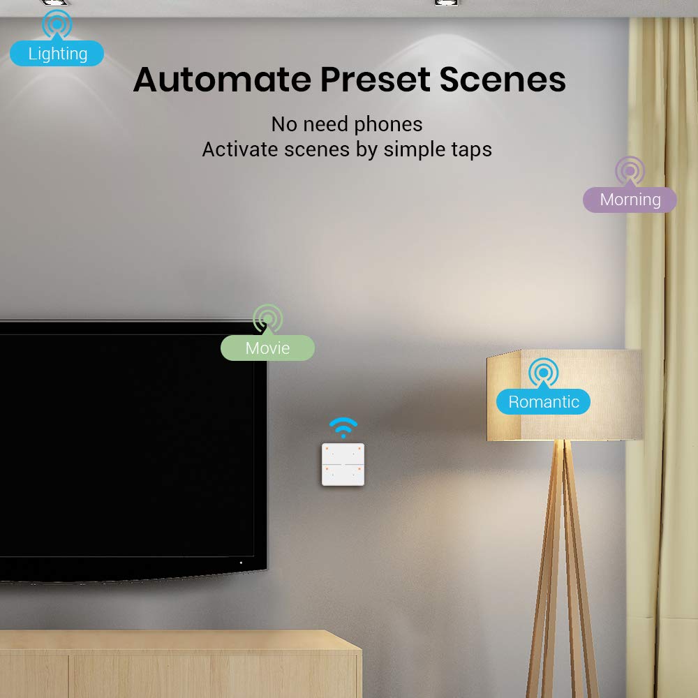 broadlink-smart-light-switch-sr3-funktaster-4-tasten-mit-hub image 3