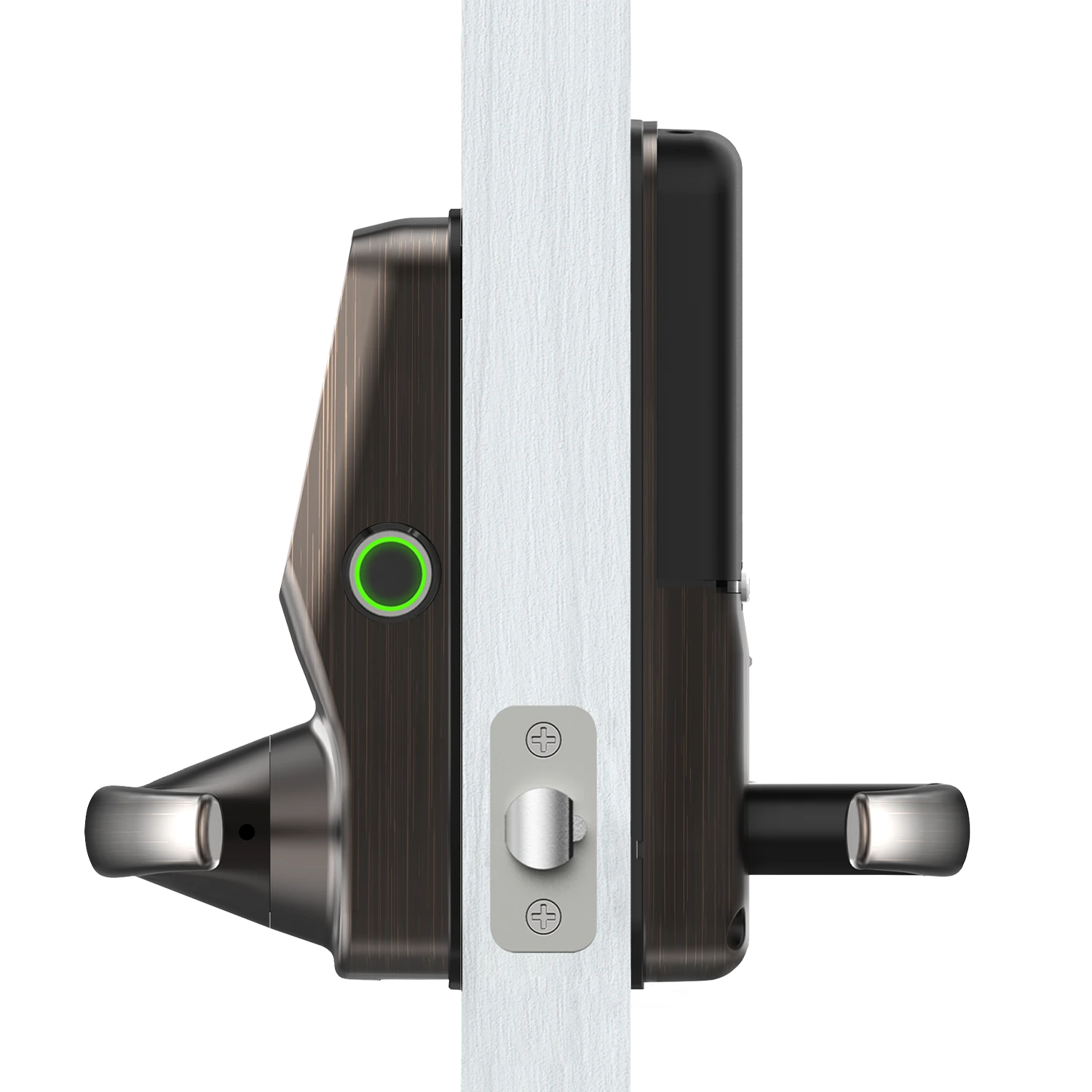 lockly-secure-plus-fingerprint-t-rschloss-deadbolt-satin-nickel image 4