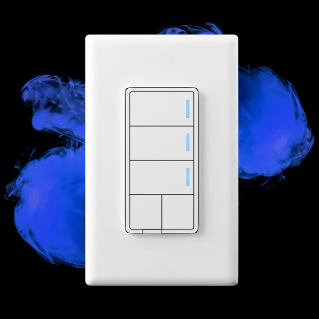inovelli-blue-series-button-controller-dimmer-schalter-wei-single image 1