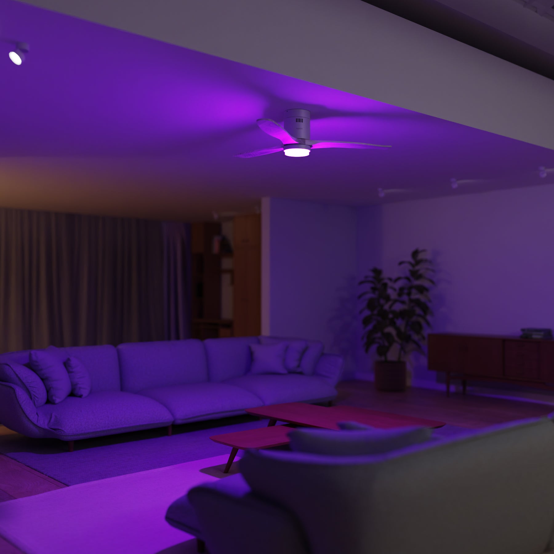 hombli-ambiance-smart-deckenventilator-mit-licht-wei image 2