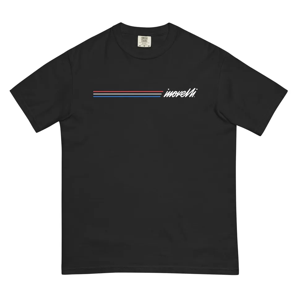 inovelli-logo-t-shirt-baumwolle-led-bars-schwarz-l image 1