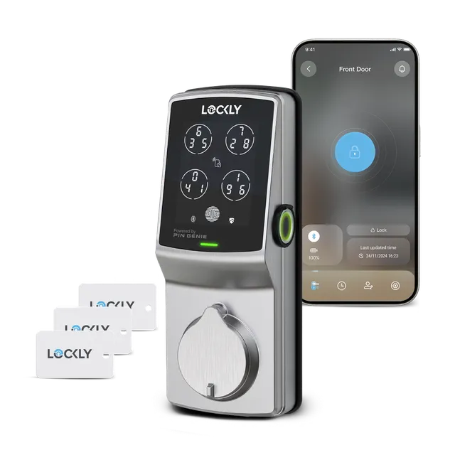 lockly-secure-plus-special-edition-rfid-t-rschloss-deadbolt-mattschwarz image 1