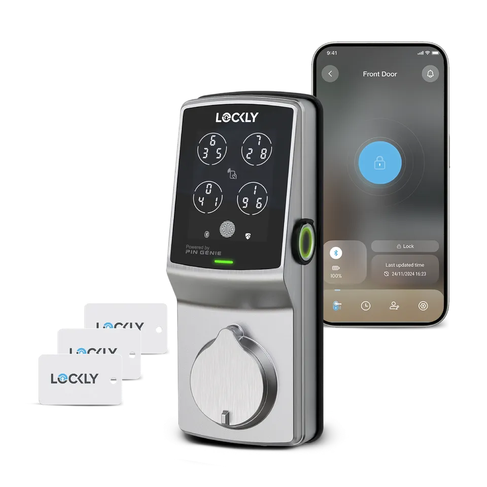 lockly-secure-plus-special-edition-rfid-t-rschloss-deadbolt-mattschwarz image 1