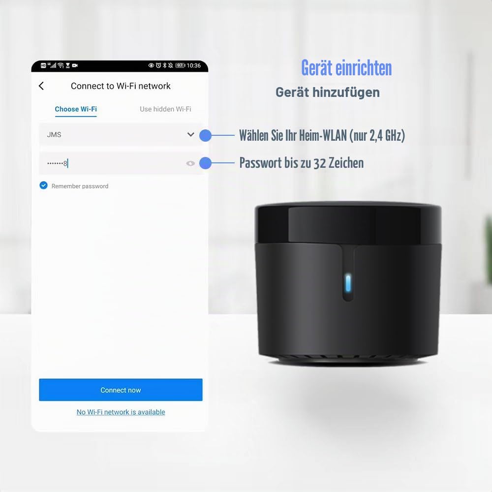 broadlink-universal-remote-rm4-mini-ir-fernbedienung-wlan-hub image 6