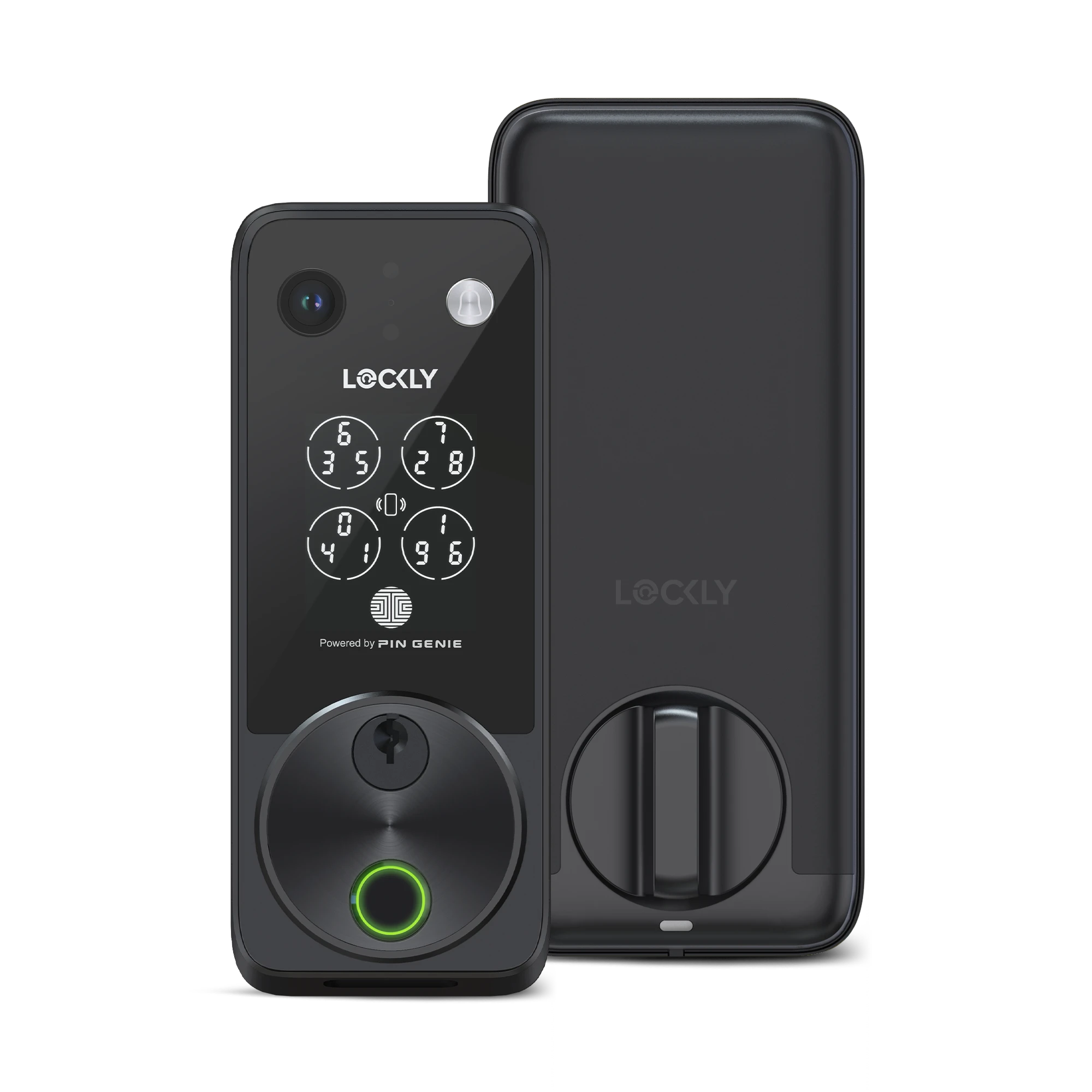 lockly-vision-zeno-series-video-smart-lock-t-rschloss-satin-nickel image 2