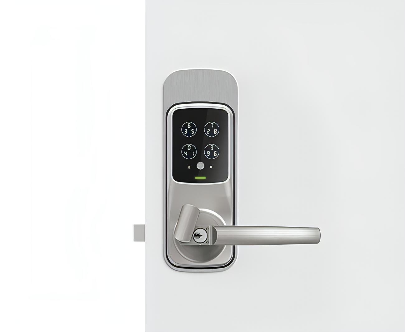 lockly-deadbolt-abdeckplatte-schloss-blende-latch-satin-nickel image 3