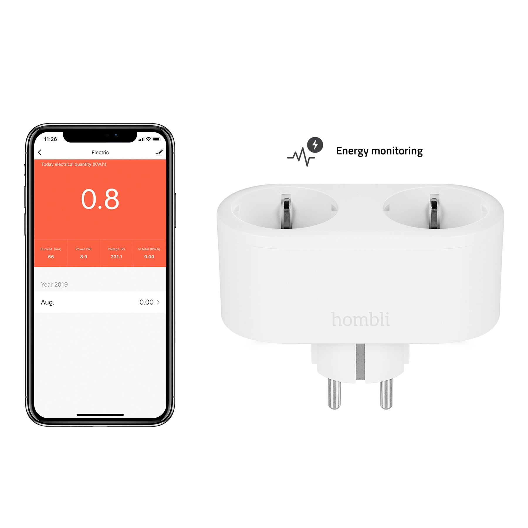 hombli-smart-socket-duo-eu-wlan-steckdose-doppel-mit-app image 6