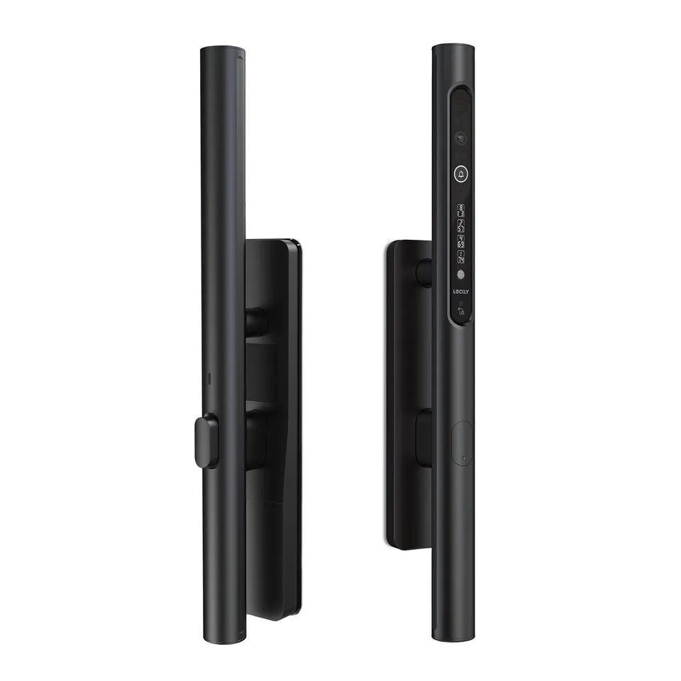 lockly-styla-video-smart-lock-designer-griff-mortise image 1
