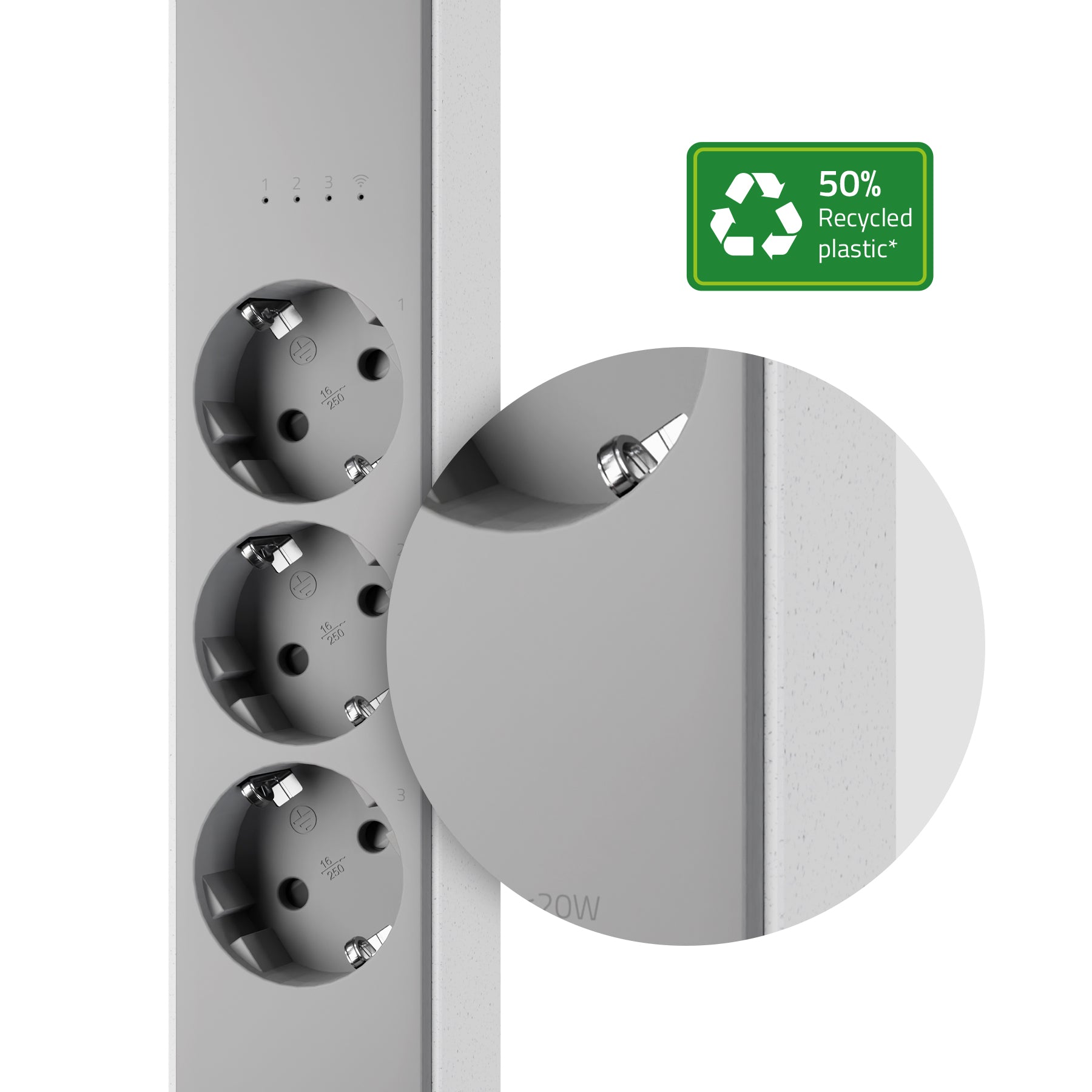 hombli-smart-powerstrip-steckdosenleiste-eu-mit-usb-strommessung image 6