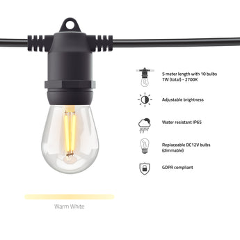hombli-outdoor-string-light-extension-lichterkette-5-m-warmwei-2 image 3