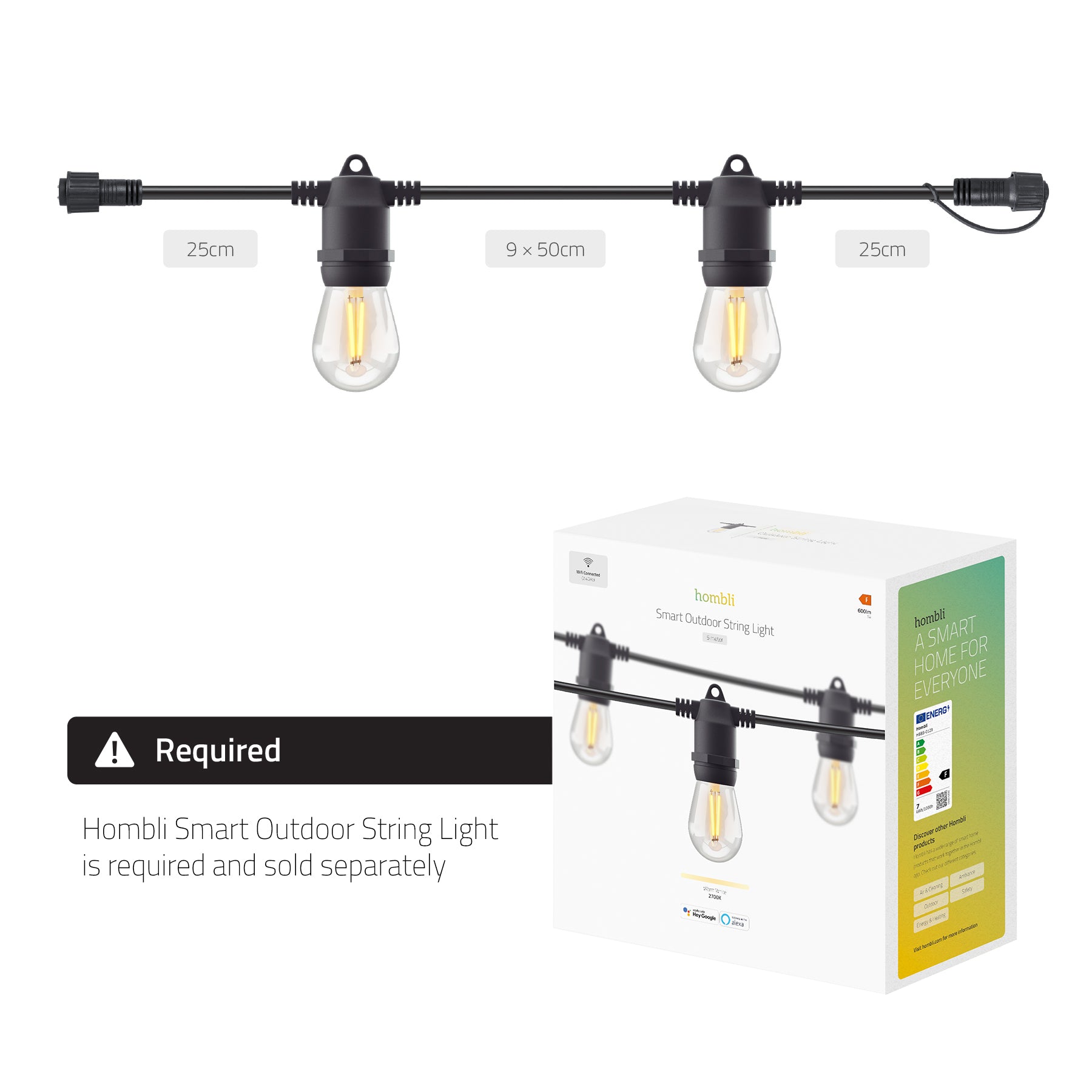 hombli-outdoor-string-light-extension-5m-warmwei-ip65 image 5