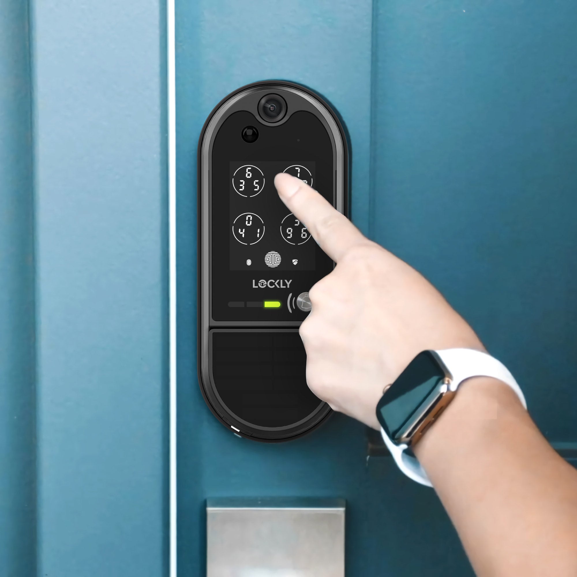 lockly-vision-elite-video-smart-lock-kamera-satin-nickel image 7