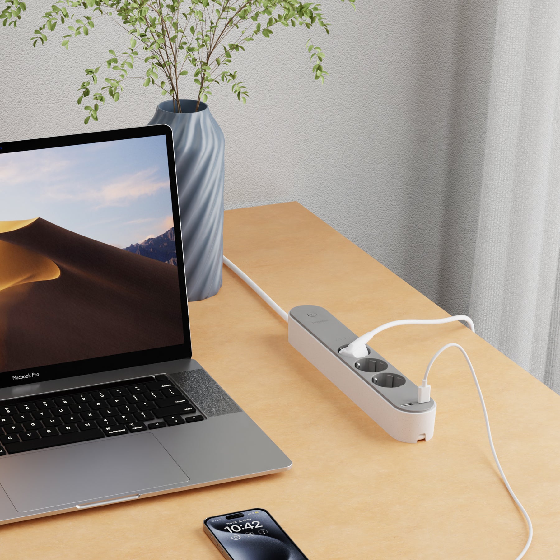 hombli-smart-powerstrip-steckdosenleiste-eu-mit-usb-strommessung image 2