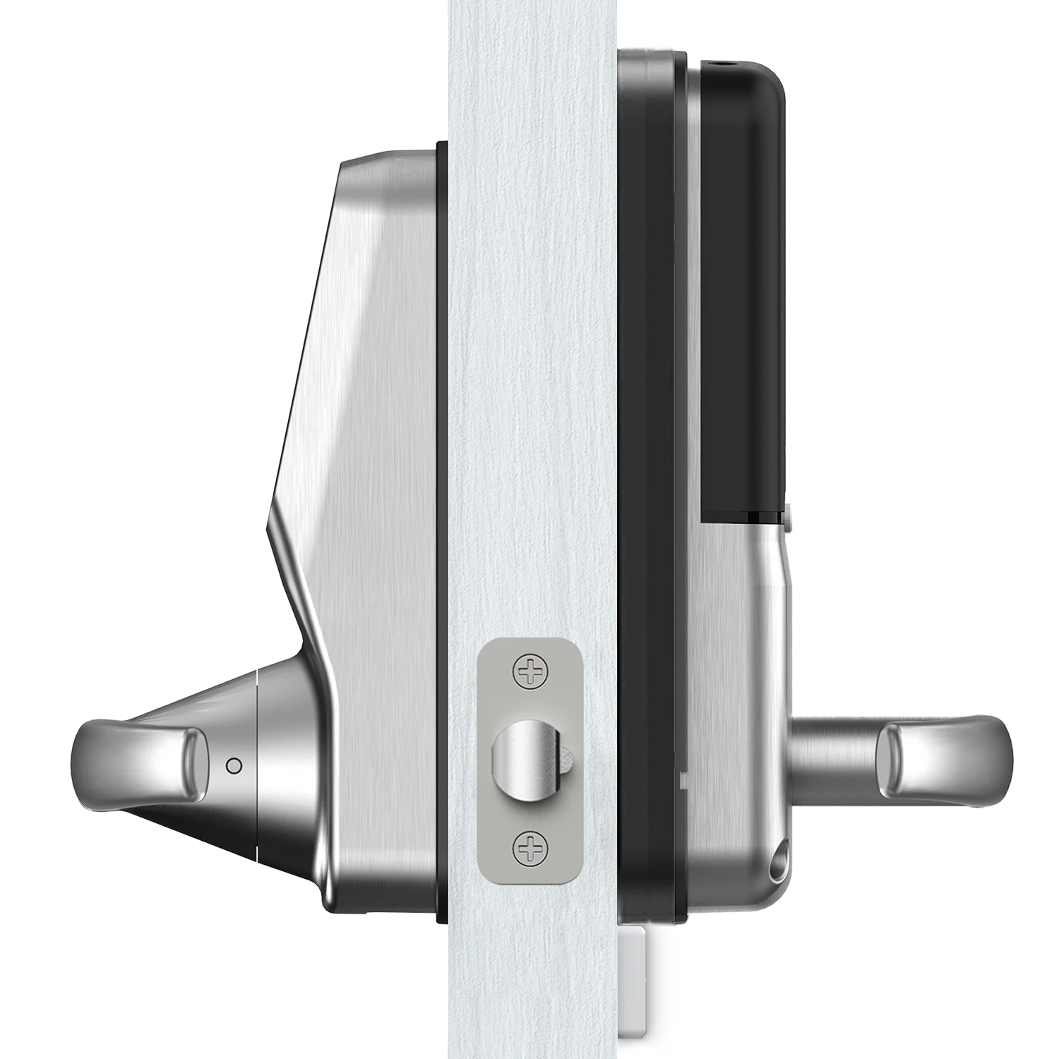 lockly-model-6s-smart-schloss-pin-falle-satin-nickel image 4