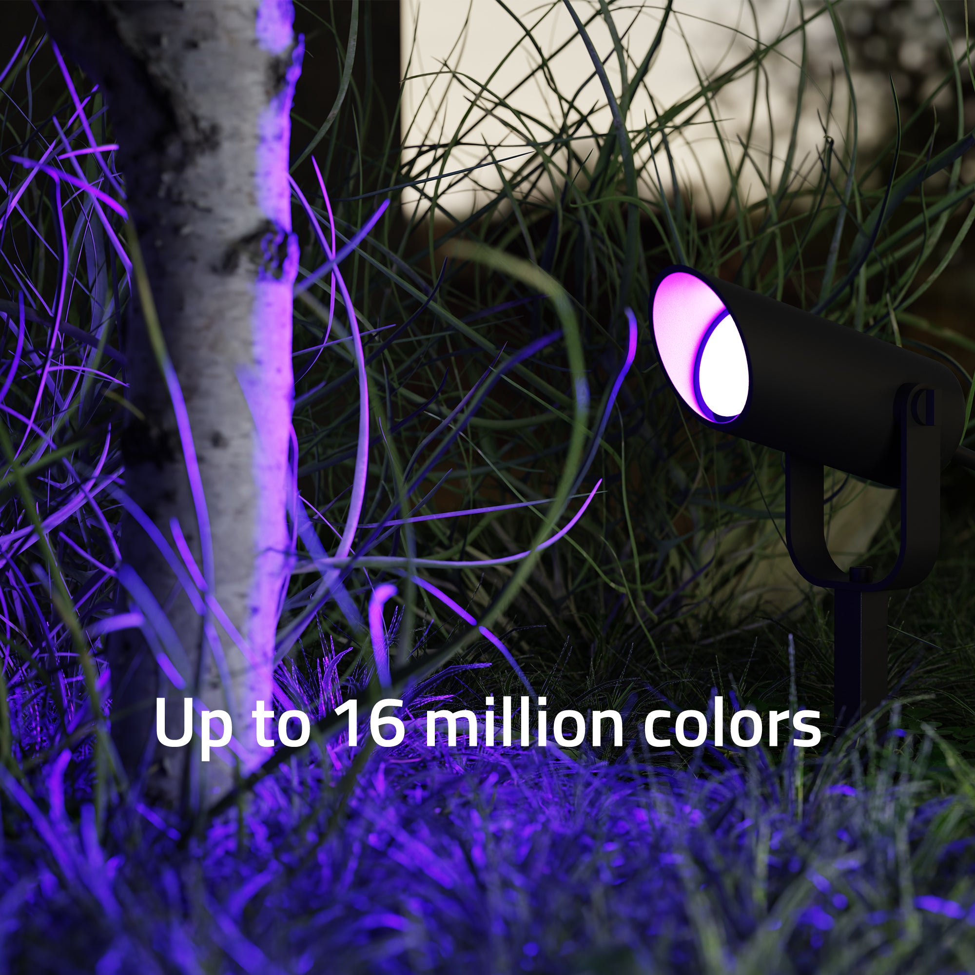 hombli-outdoor-smart-spot-light-starter-kit-gartenstrahler-rgb image 2